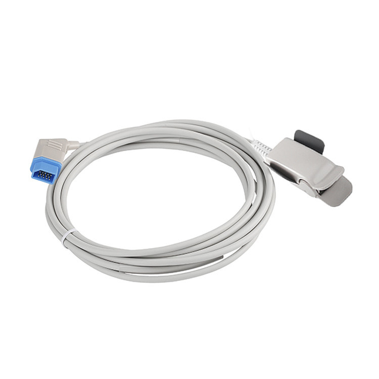 직접 연결 재사용 Spo2 센서 클립 14 핀 모니터