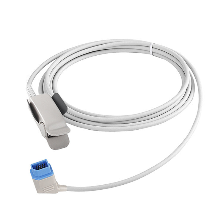 직접 연결 재사용 Spo2 센서 클립 14 핀 모니터