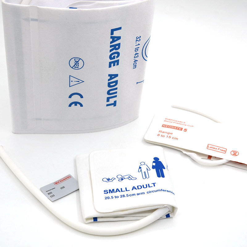 의학적 액세서리 ISO13485 NIBP 맨치 유아용 재사용 TPU 소재 성인용
