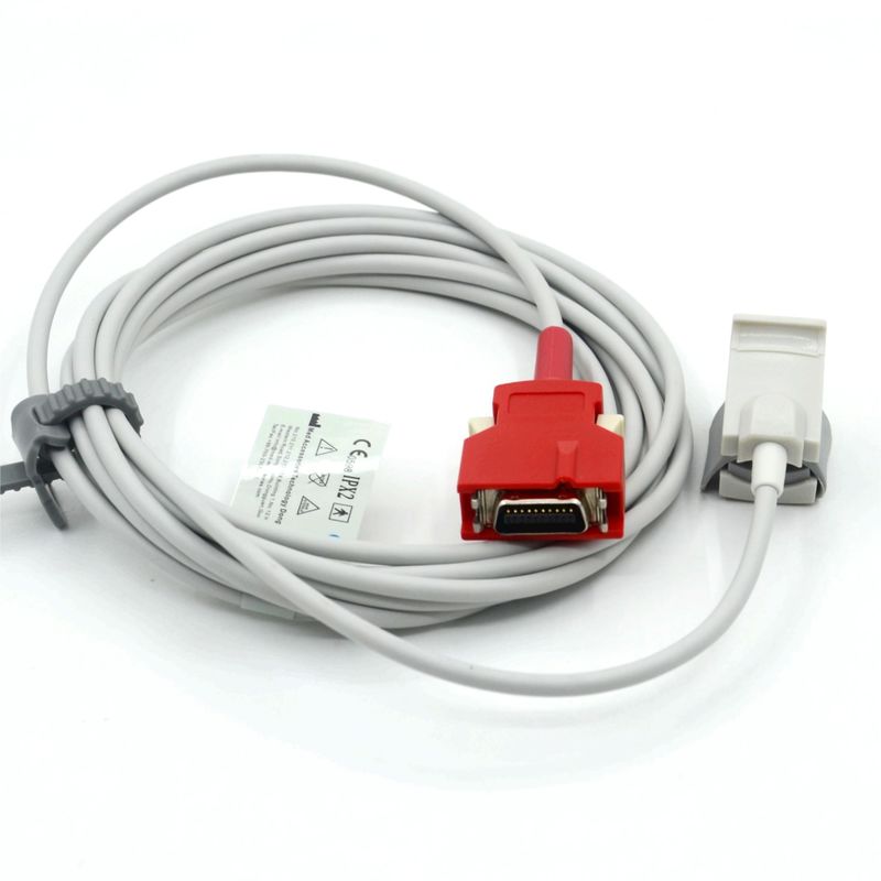 Masimo Red 20핀 Radical-7 Rad-87 Rad-57 호환 재사용 가능 소아용 클립 Spo2 센서용 의료 모니터 액세서리