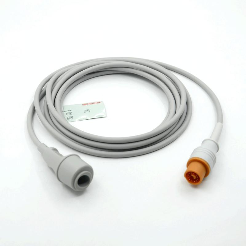 의료 모니터 액세서리 실용적인 회색 색상 호환 후쿠다 토 에드워드 다기능 IBP 케이블