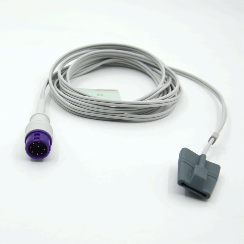 호환 가능한 Mindray Epm15 재사용 가능한 소아용 연성 제조업체 모니터 액세서리 SpO2 센서