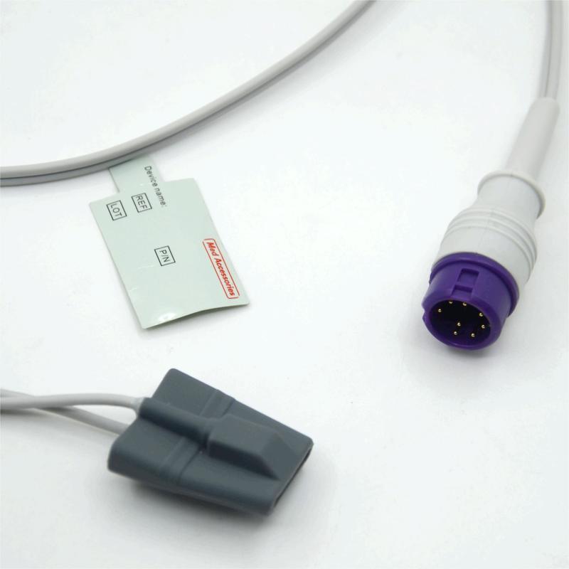 호환 가능한 Mindray Epm15 재사용 가능한 소아용 연성 제조업체 모니터 액세서리 SpO2 센서