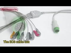 다기능 ECG ECG 케이블 의료 실용 호환 드래거 시멘스